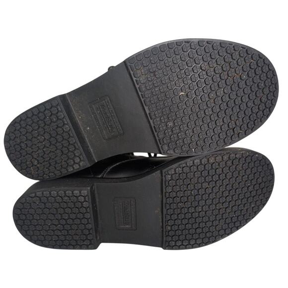 Chunky Black Combat Boots Men 9 Grunge Goth Punk 90s Y2K Workwear Slip Resistant - Picture 5 of 9